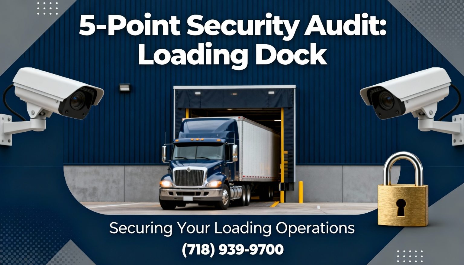 Access Loading Point The 5-Point Security Audit: Is Your Loading Dock Vulnerable? - City ...